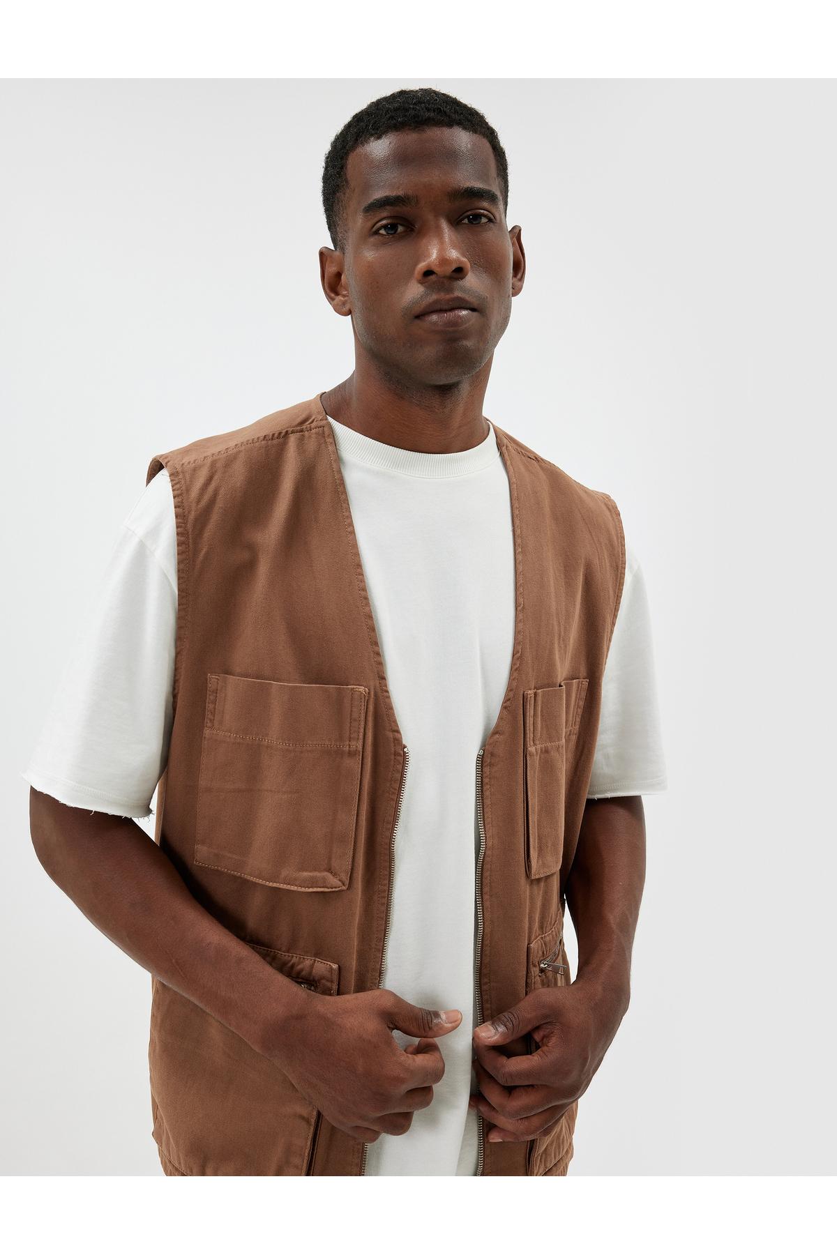 پنبه جیب جیب جیب Slim Fit Cotton