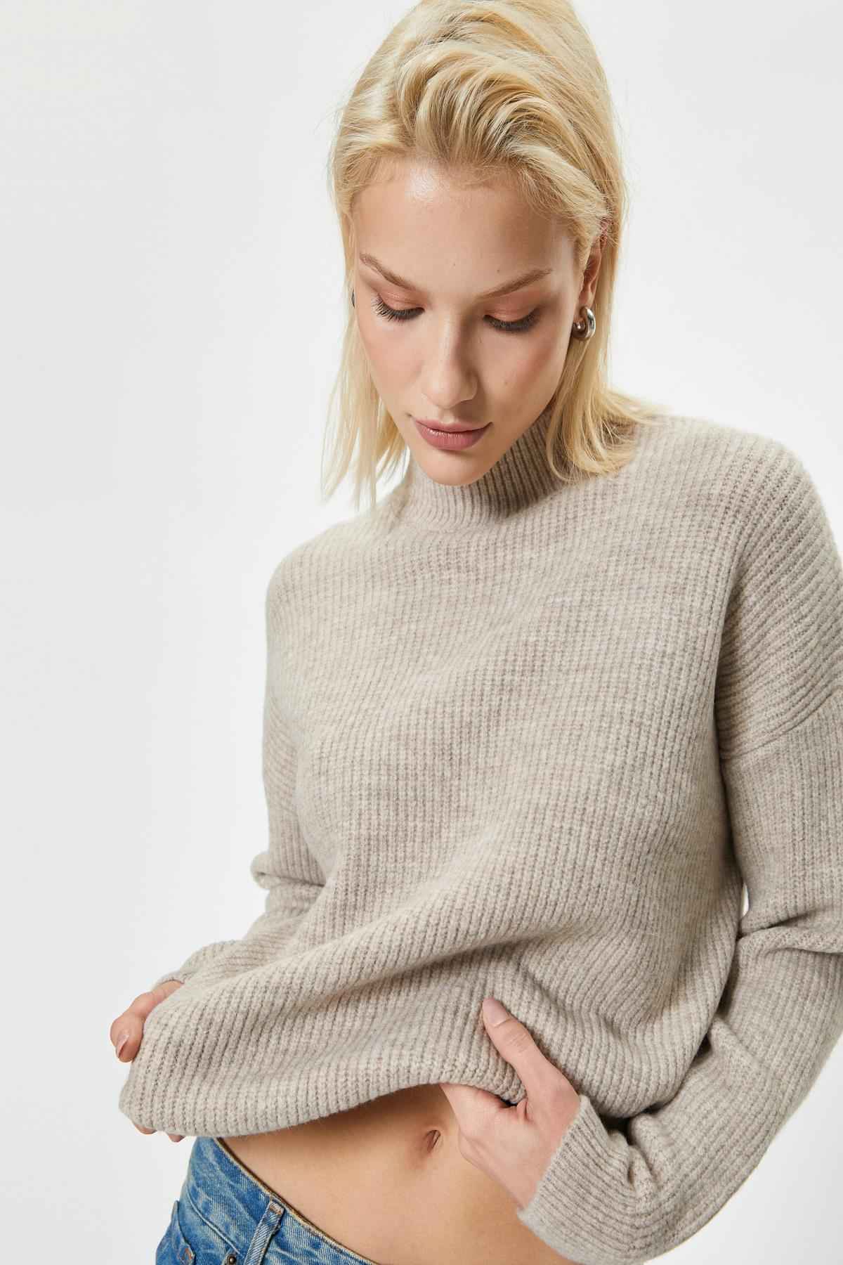 ژاکت اور سایز پایه یقه بلند