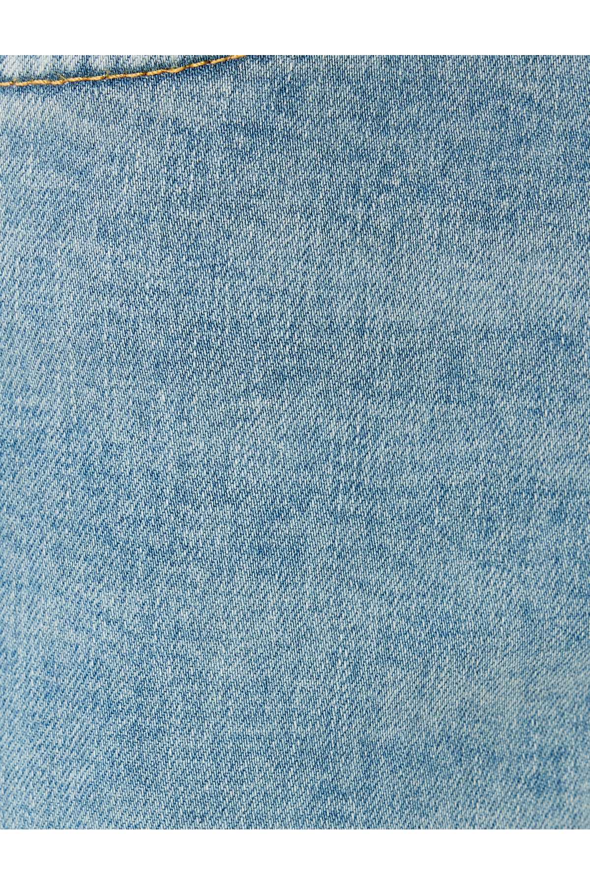 شلوار جین باریک دکمه دار استاندارد - براد جین