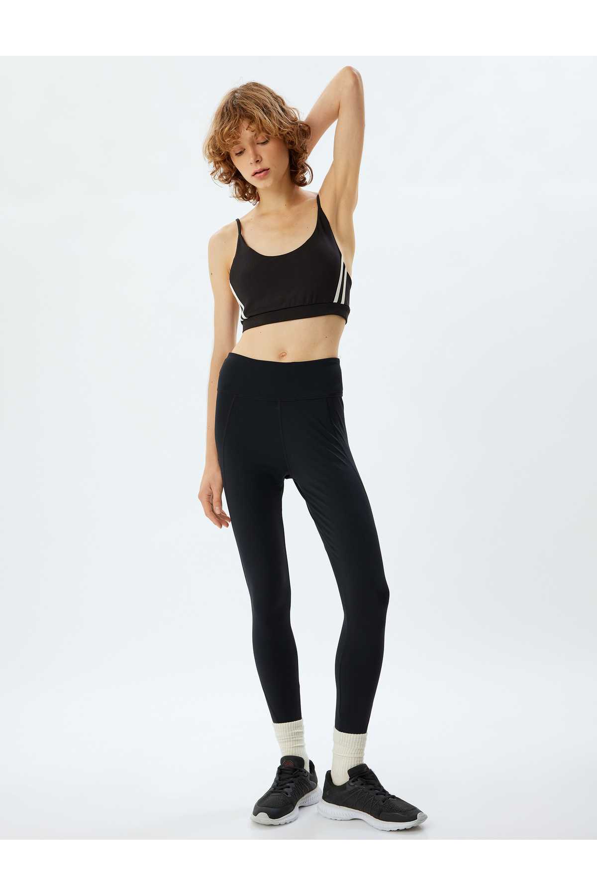 جوراب شلواری ورزشی با لمس نرم با درز کمر معمولی