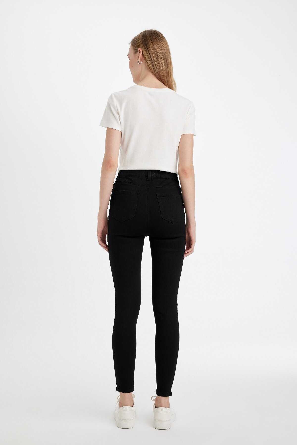 شلوار جین ساق بلند C8545ax24wn