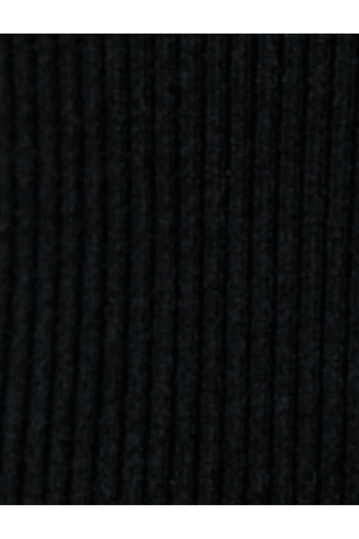 ژاکت بافتنی یقه مربعی آستین بلند