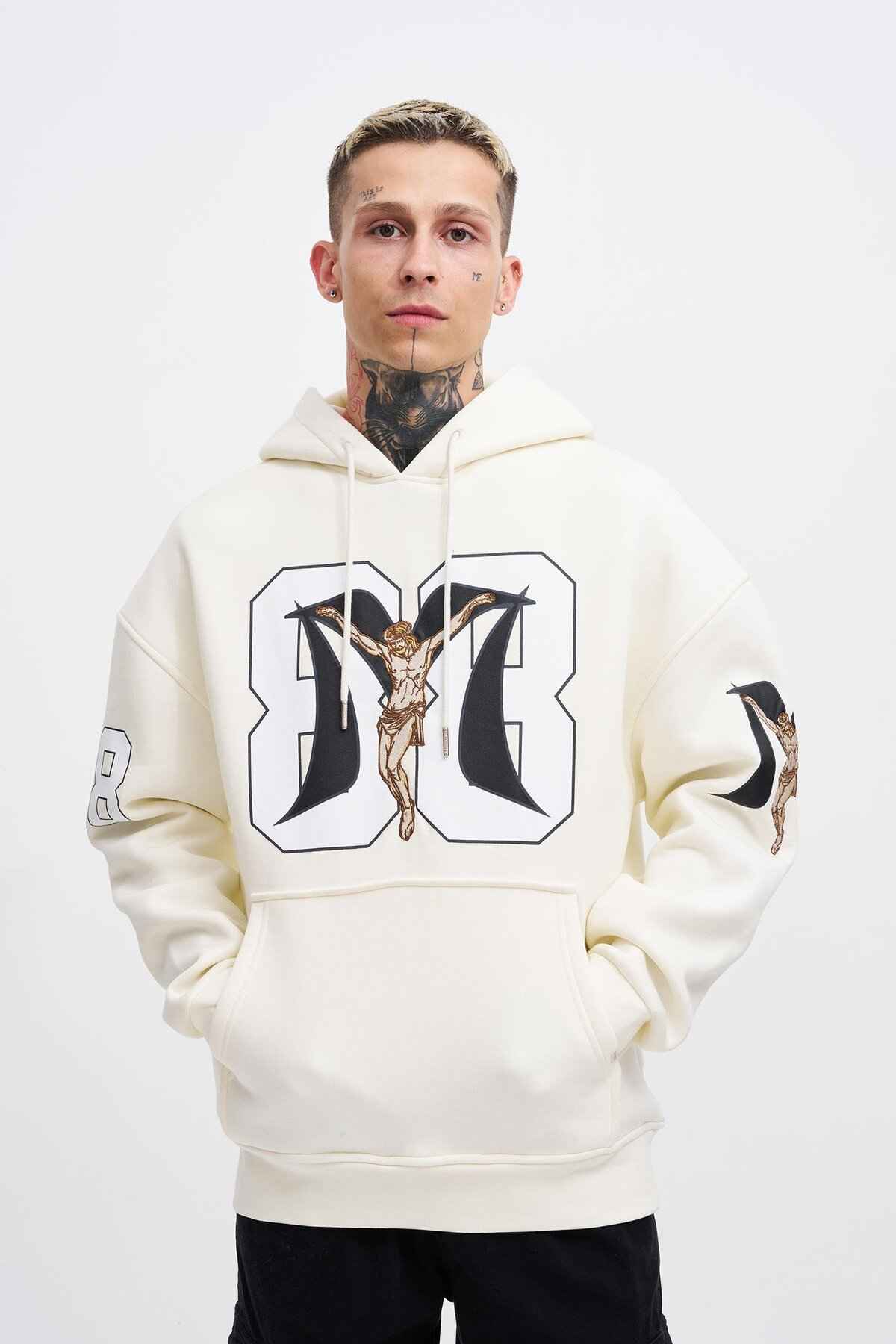 سویشرت مردانه 88 عیسی چاپ سایز بزرگ اکرو