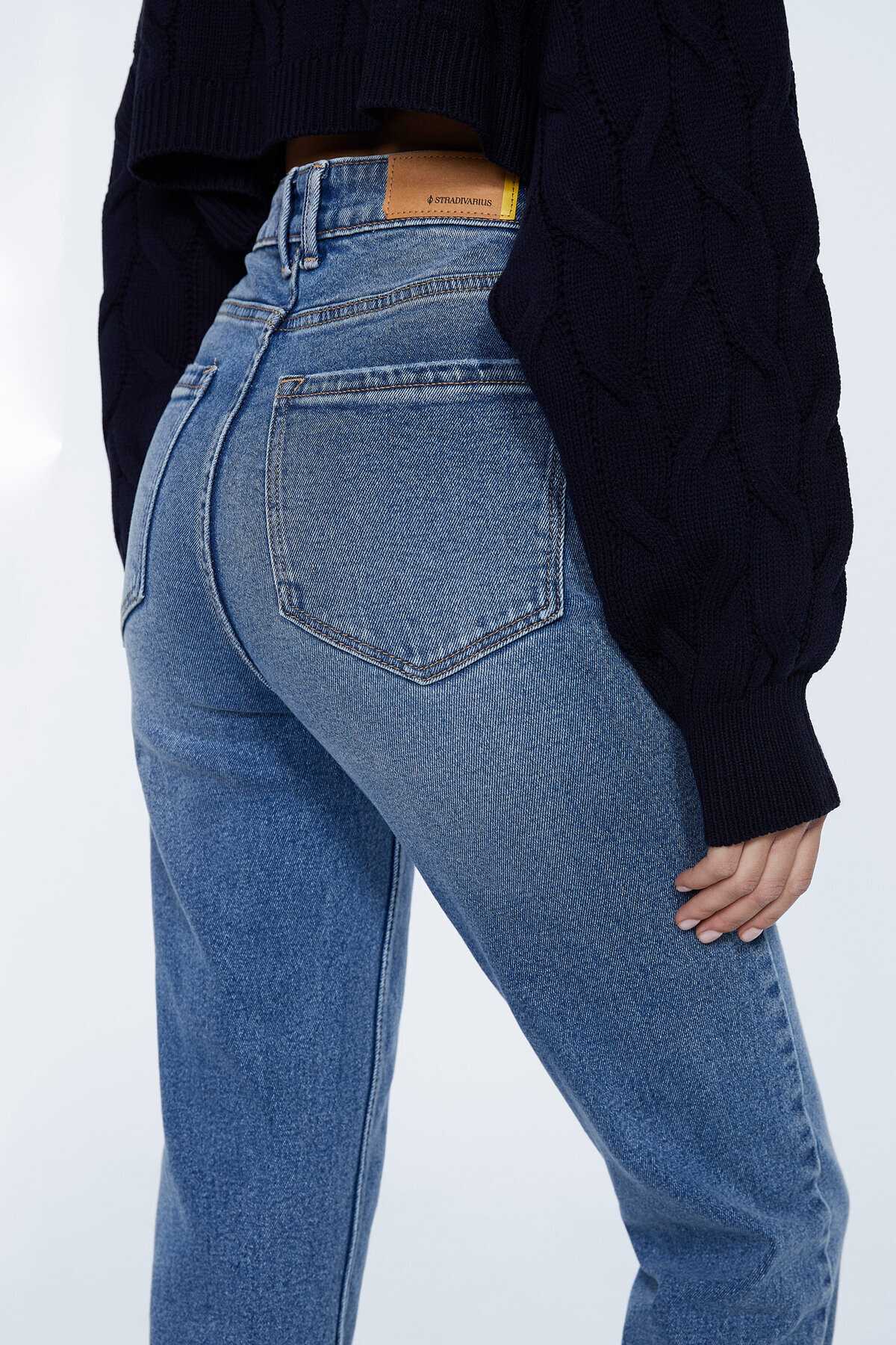 مامان ژان لباس باریک آبی زنانه