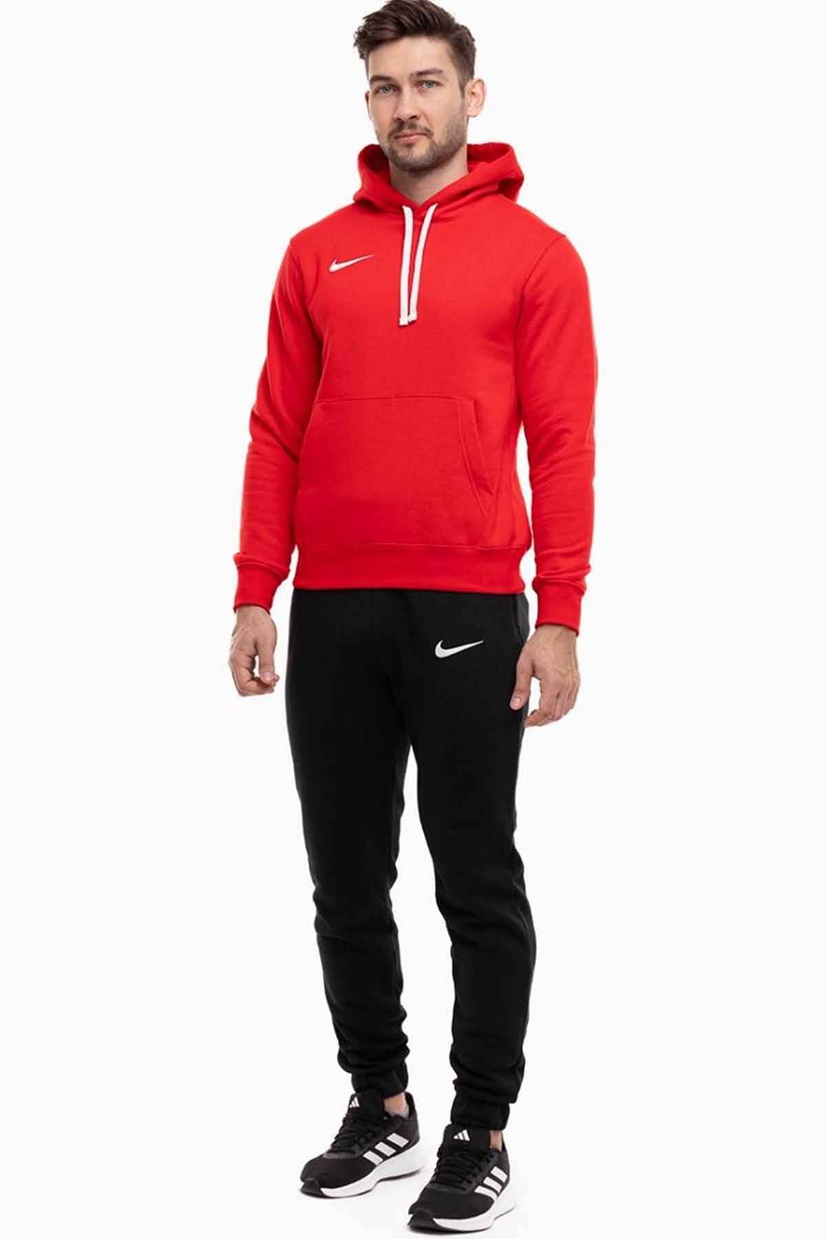 لباس ورزشی مردانه پارچه نخی مردانه (با داخل پشمی) لباس ورزشی مردانه Nk1000-مشکی