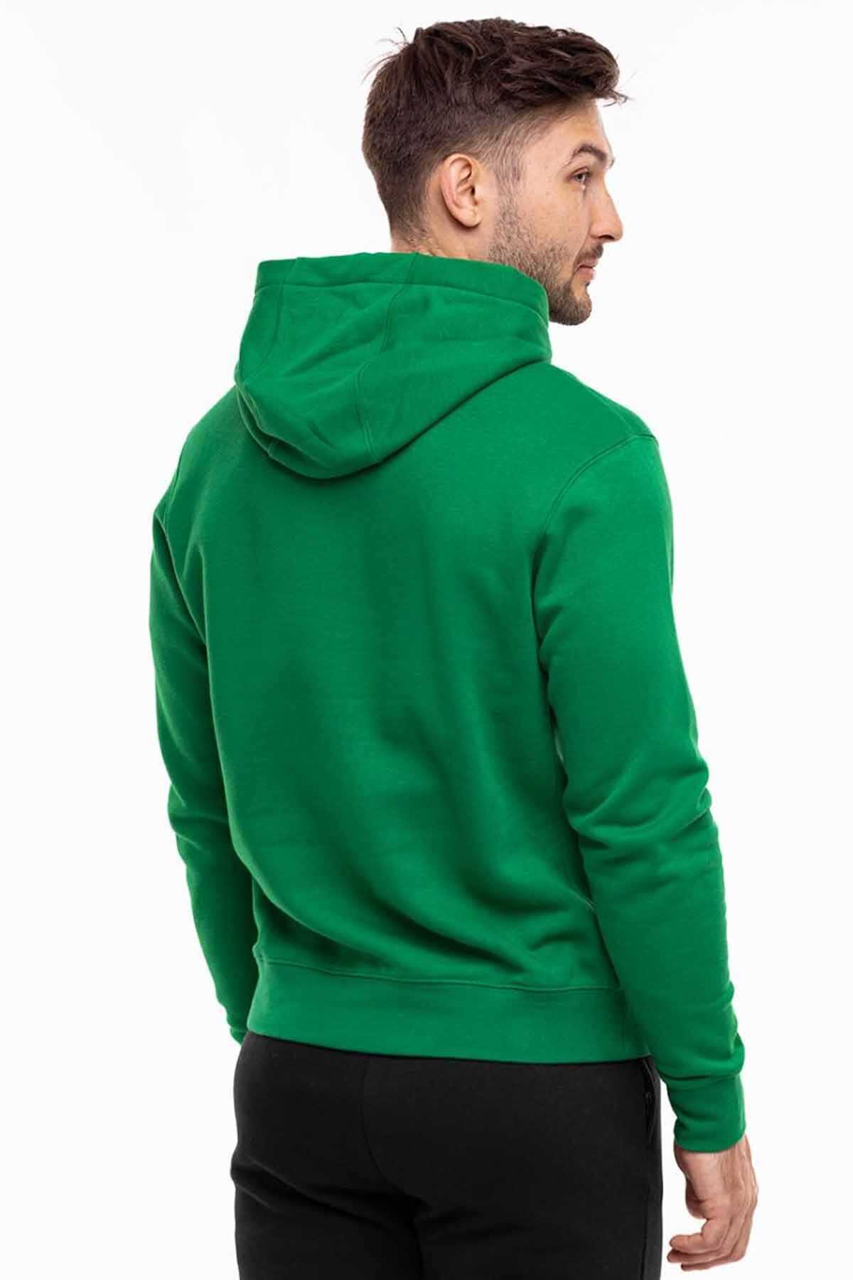 لباس ورزشی مردانه پارچه نخی مردانه (با داخل پشمی) لباس ورزشی مردانه Nk1000-مشکی