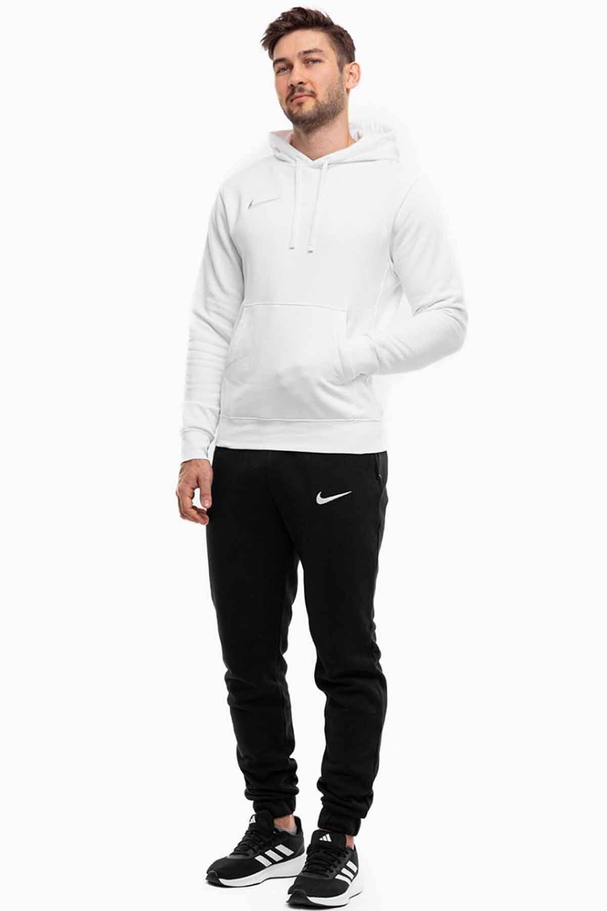 لباس ورزشی مردانه پارچه نخی مردانه (با داخل پشمی) لباس ورزشی مردانه Nk1000-مشکی