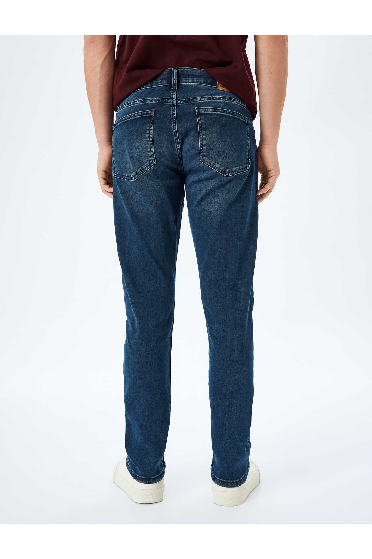 شلوار جین باریک و کمر نرم کمر - برد ژان