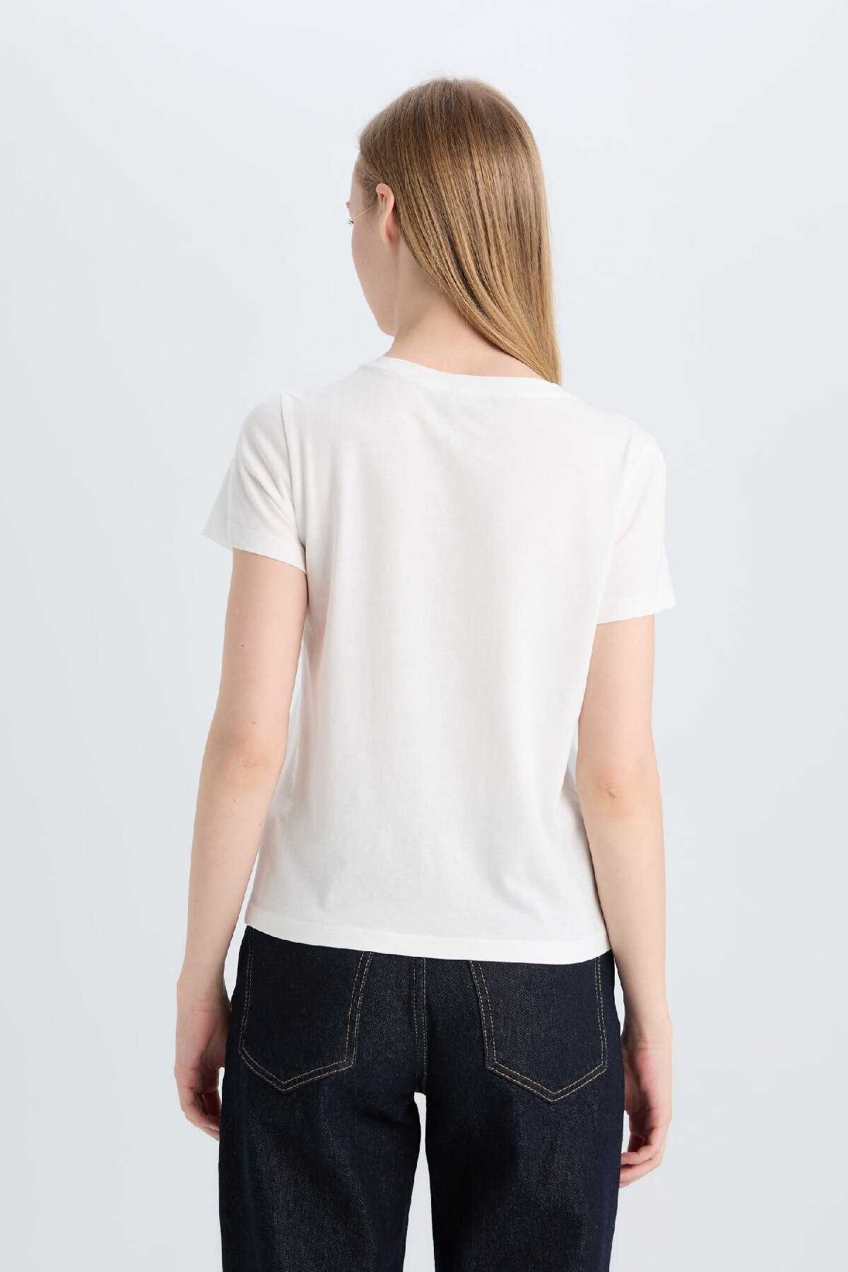 دوچرخه مناسب و مناسب و بی پایه و اساس پایه پایه و آستین کوتاه T -Shirt