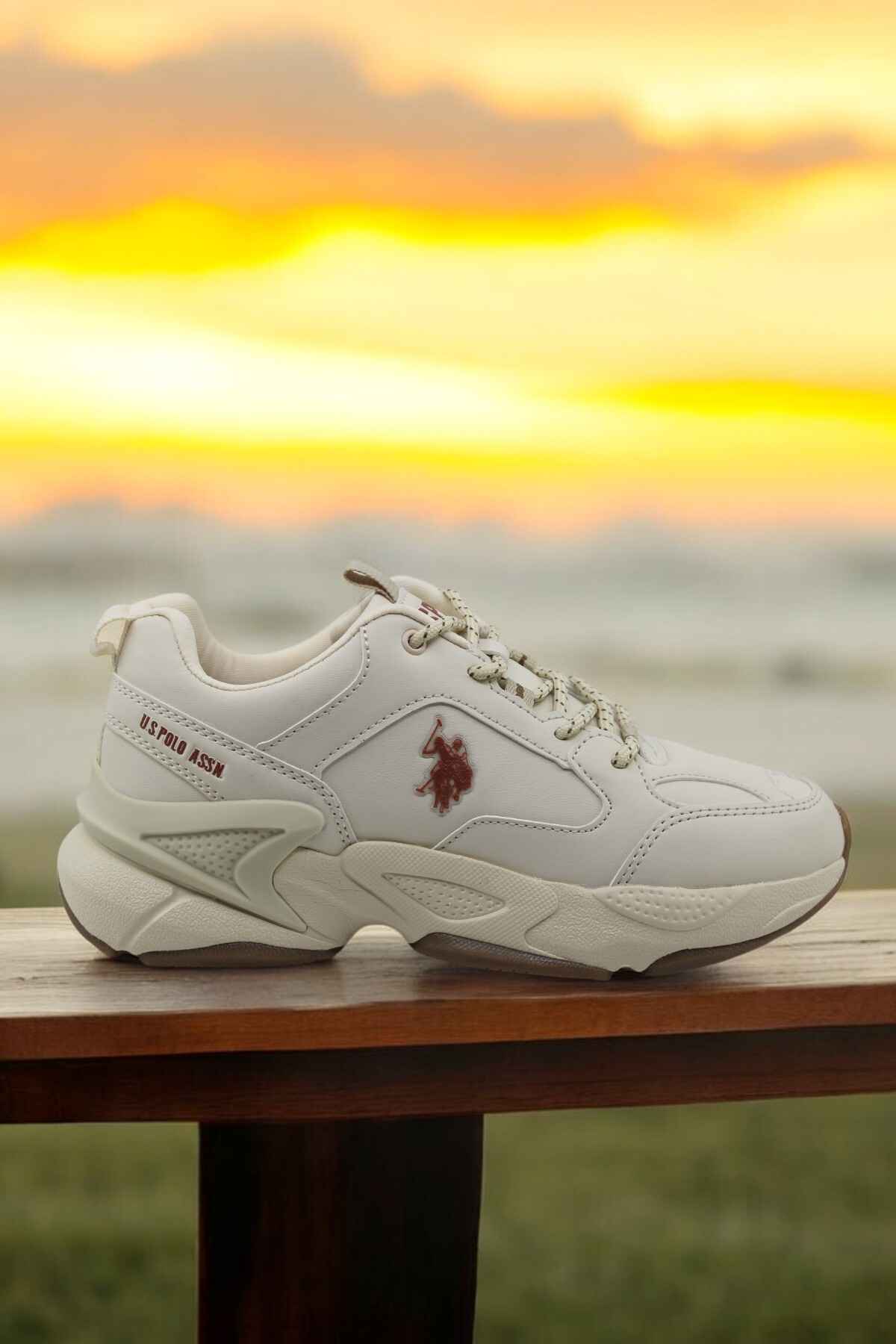 پایه. کفش روزانه کفش ورزشی پولو Assn سفید