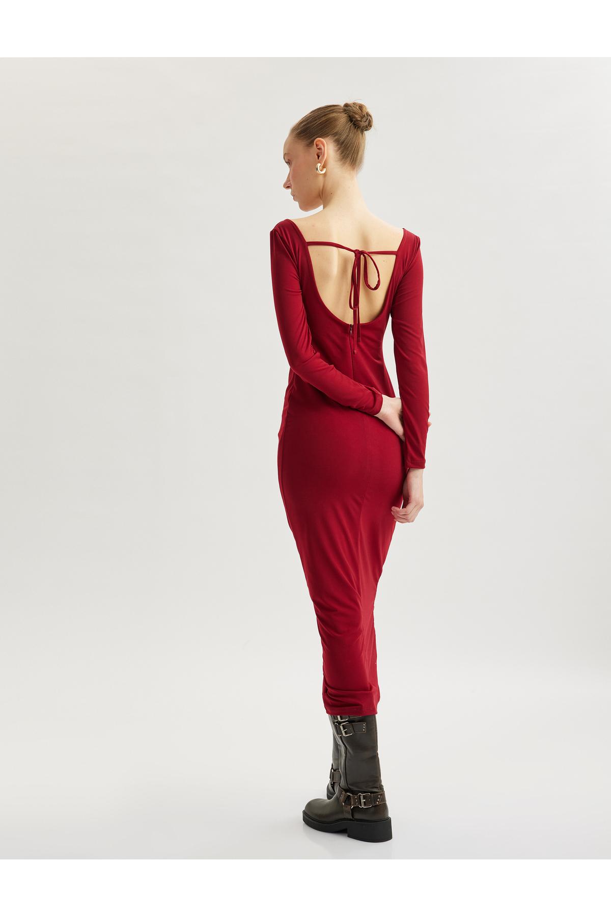 DRAPELi̇ LONG DRAP SCALE MICADA