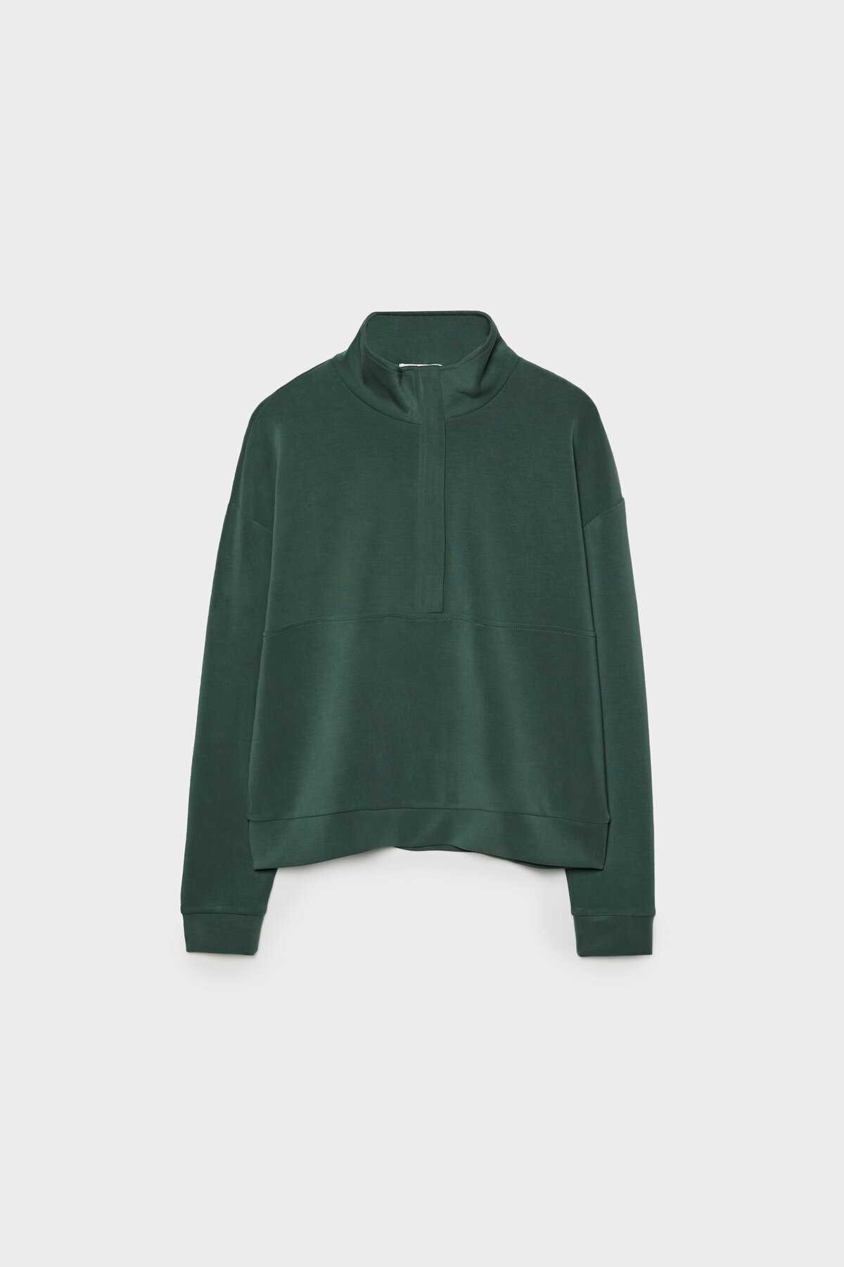 سویشرت نرم و زیپ دار