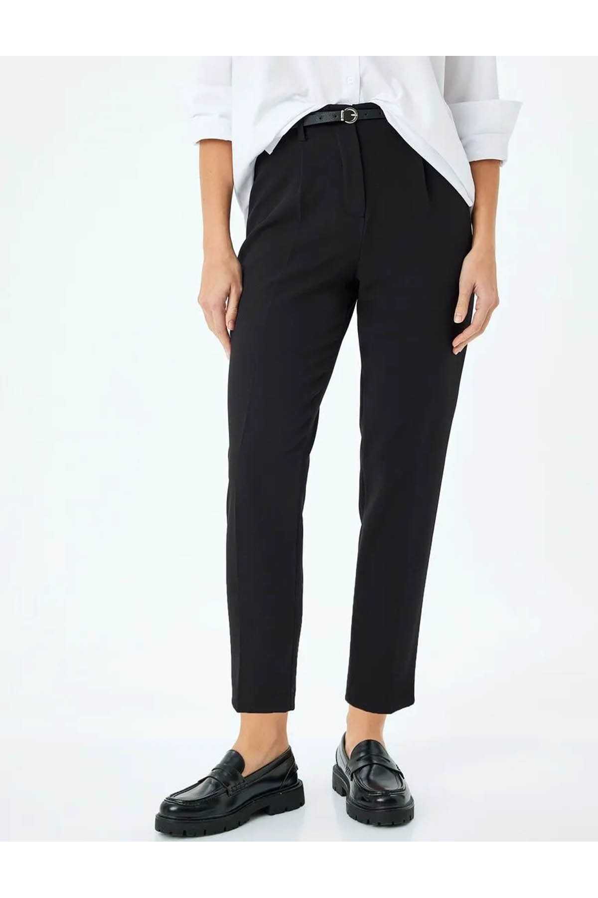 شلوار بوم زنانه 5SAK40031UW سیاه