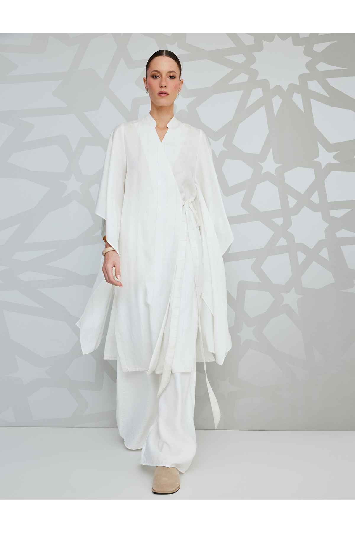 شلوار کمری با جیب گشاد الاستیک متناسب با کمر