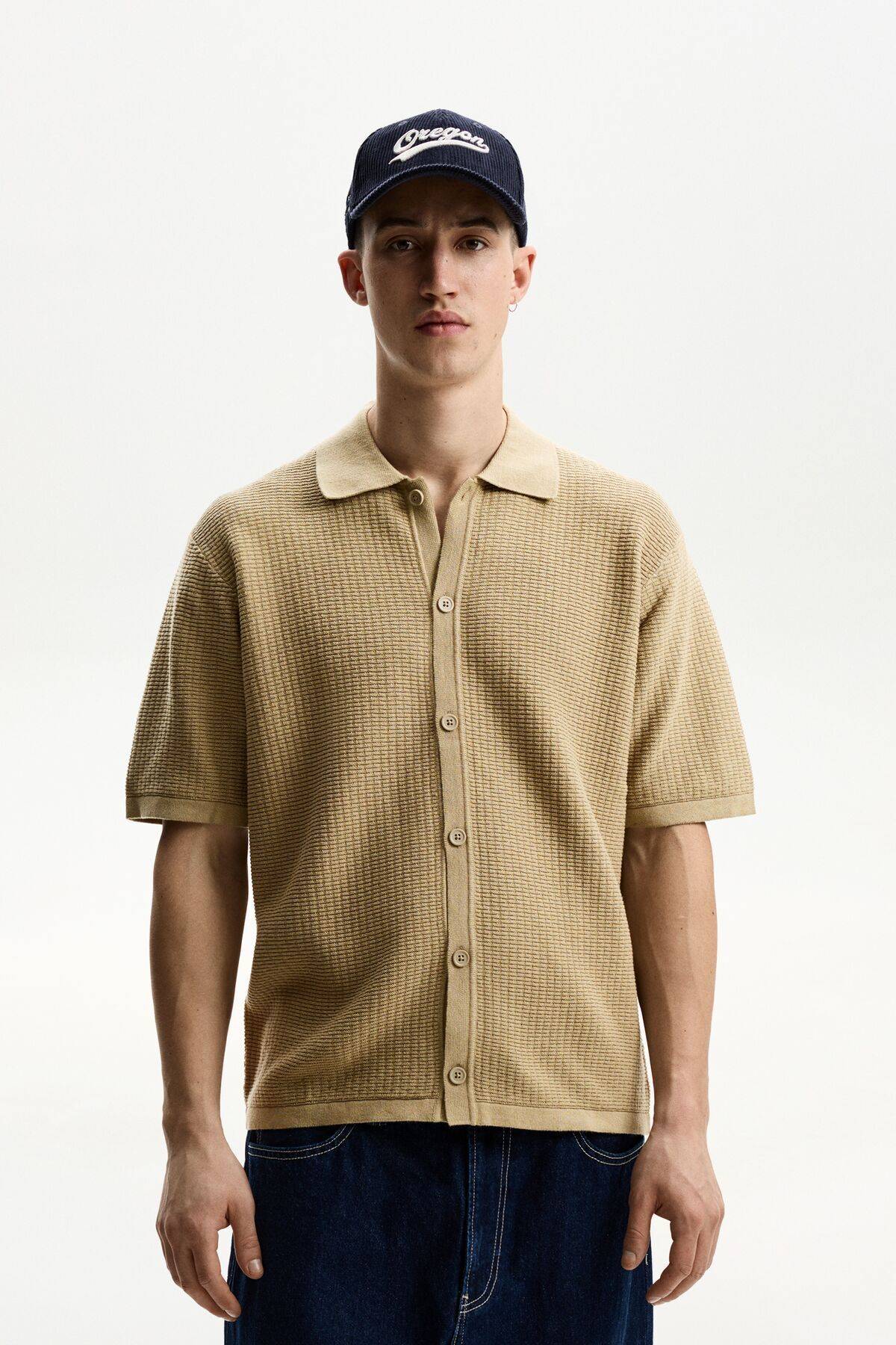 پیراهن بافتی و کوتاه