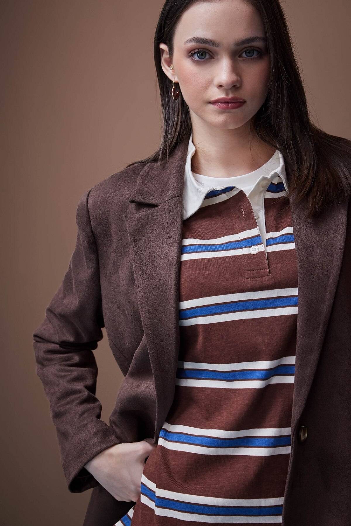 ژاکت ژاکت مناسب و متناسب با جلیقه جلیقه E7236AX25SP