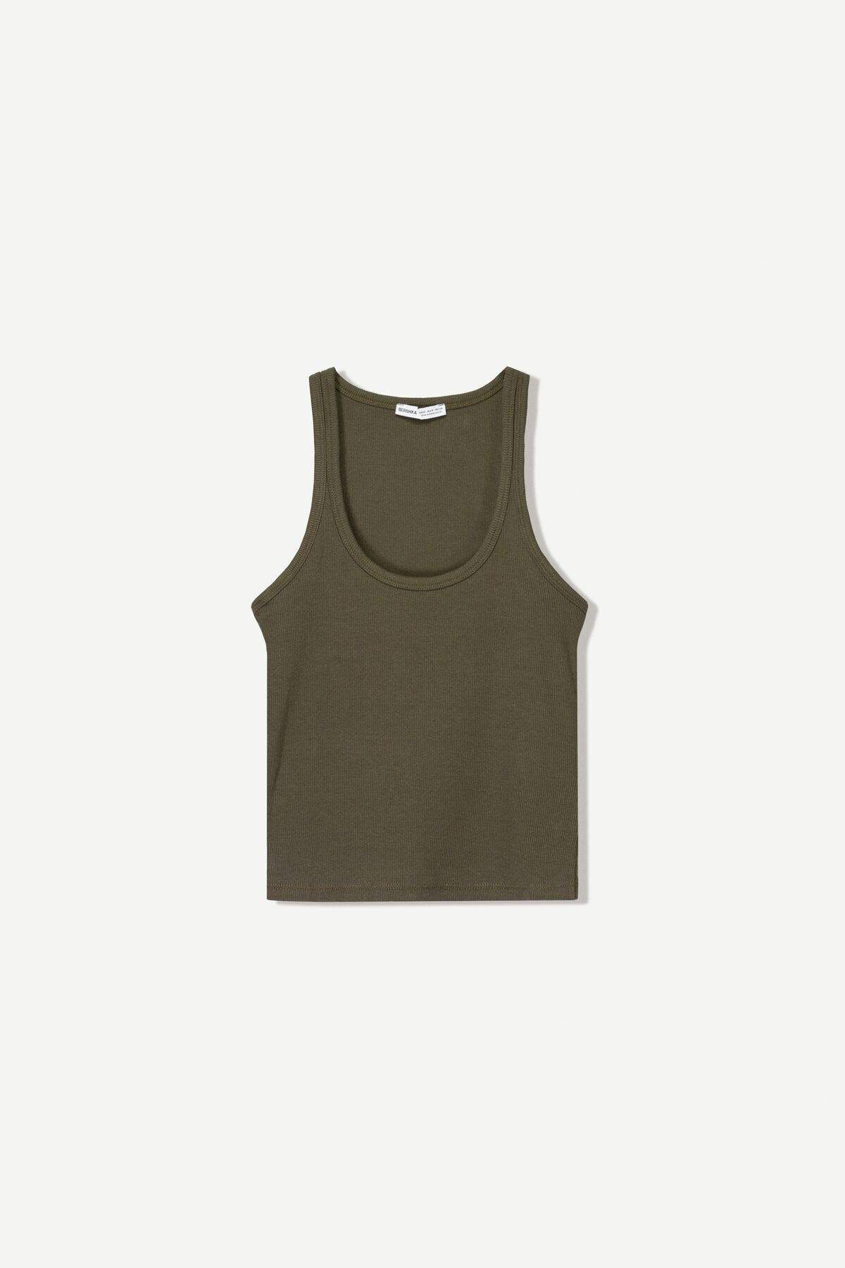 ribbed-sleeveless-t-shirt
