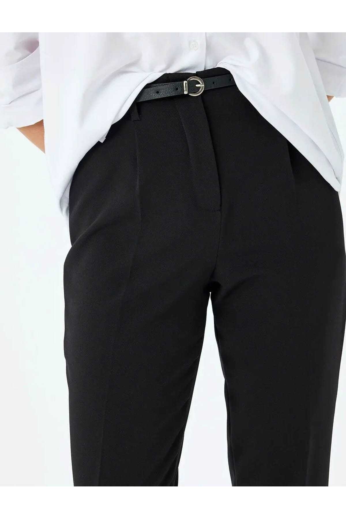 شلوار بوم زنانه 5SAK40031UW سیاه