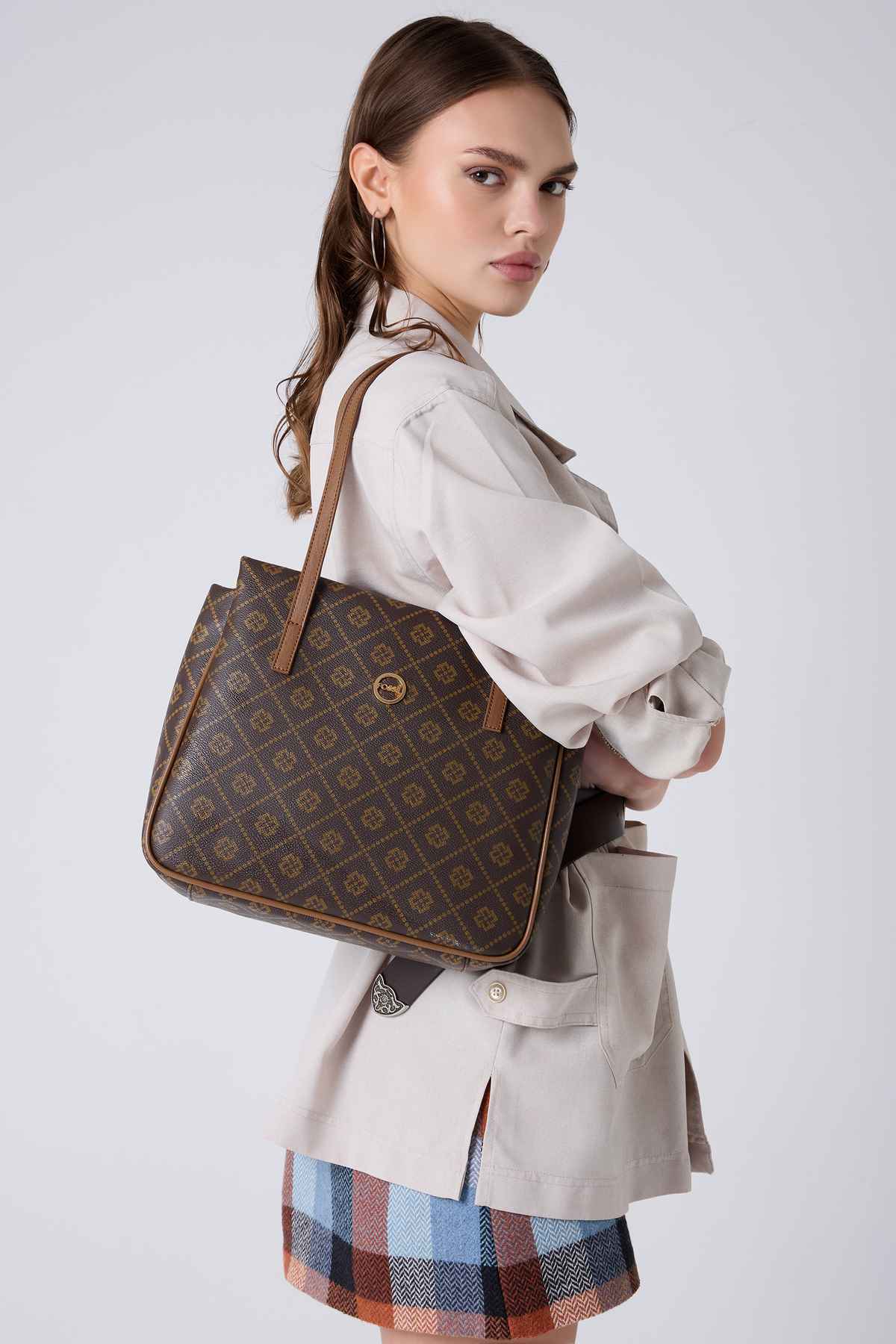 کیف دستی زن طلایی 05FO25Y5035