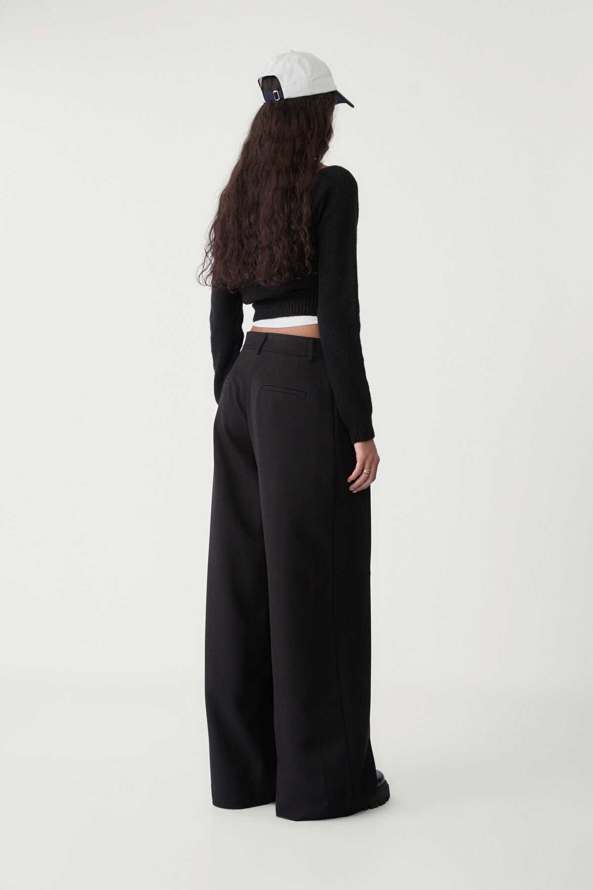 شلوار پارچه ای پاشی گسترده پودر