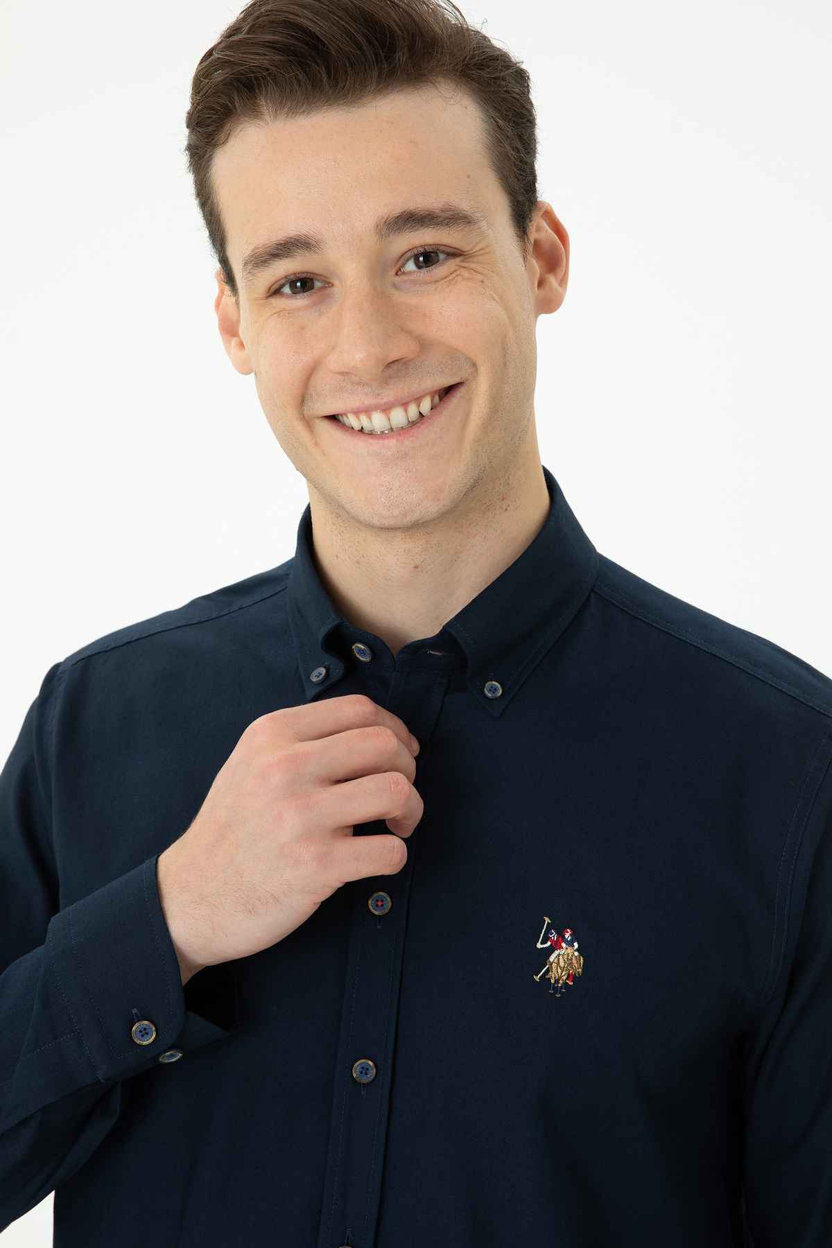 پیراهن مردانه آستین بلند پایه 50271277-VR046