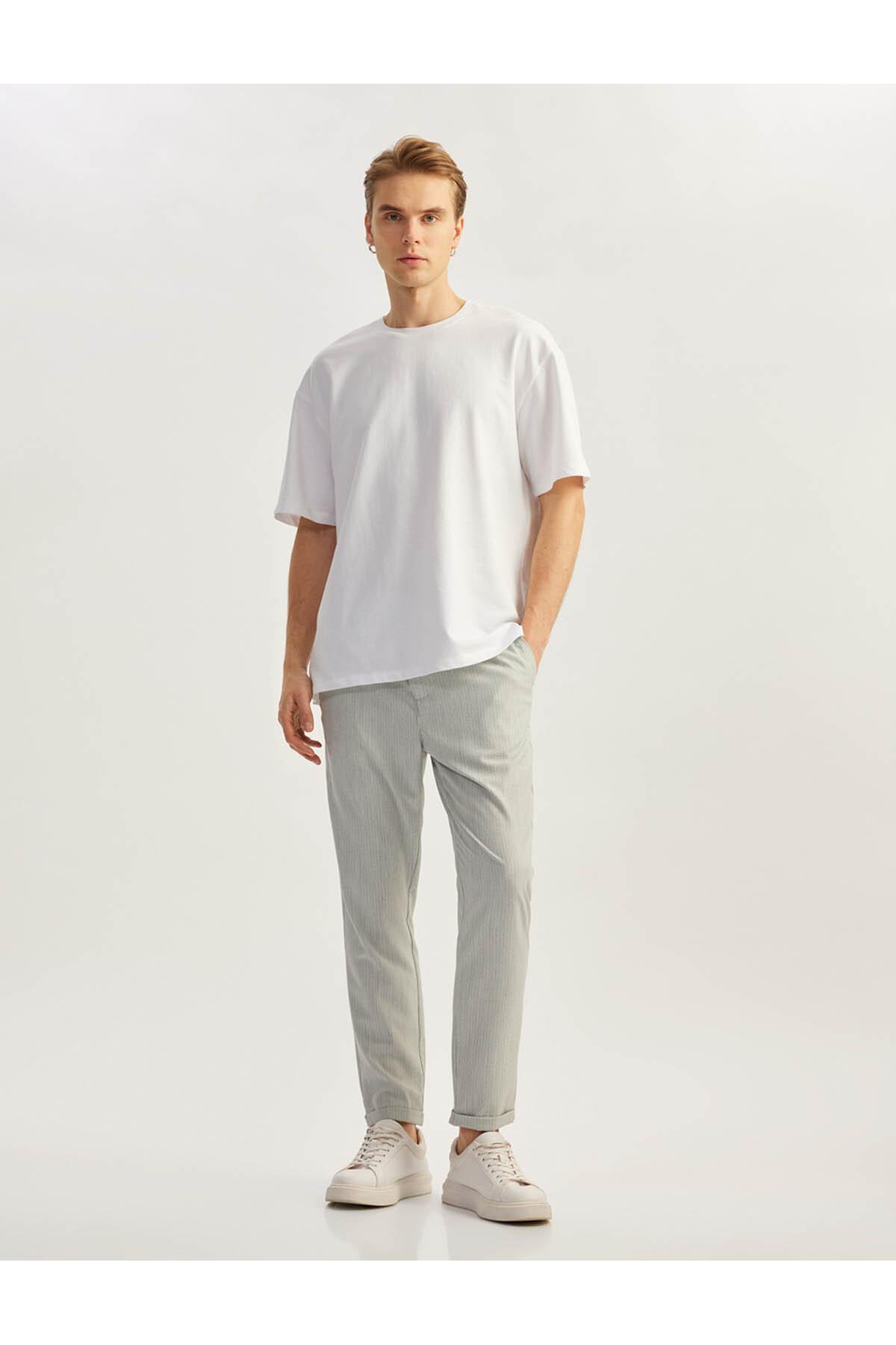 تاشو پاشا ویسکوز مخلوط کمر کمر لک لک لک مناسب شلوار تابستانی