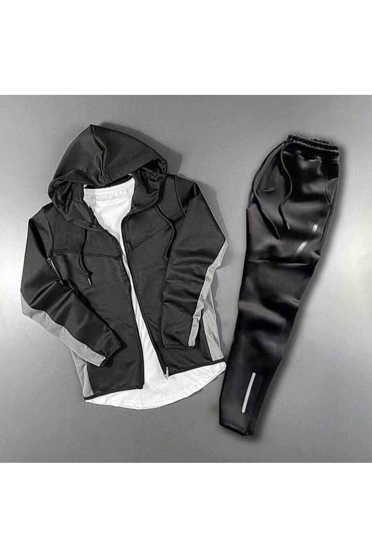 ست کت و شلوار ورزشی پایین بالا