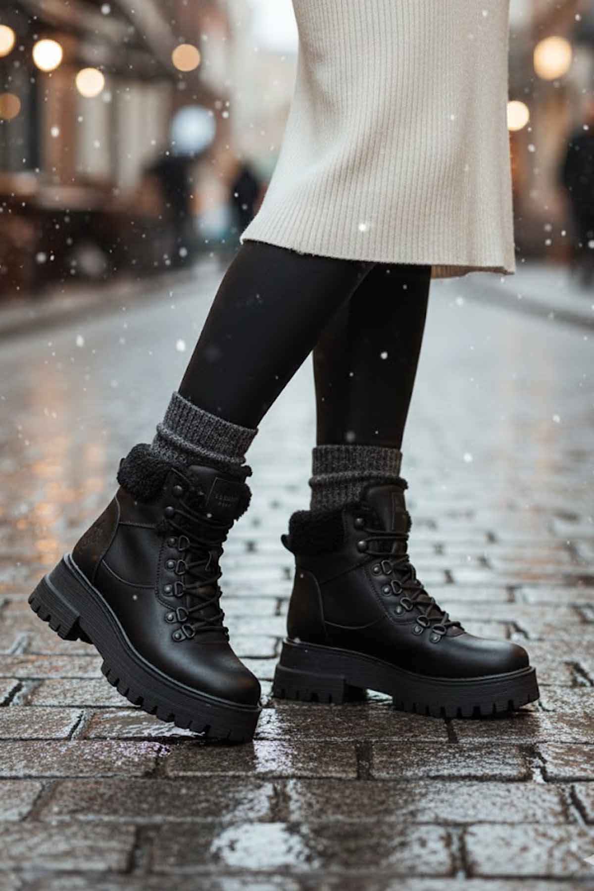 چکمه های برفی یونیسکس با خط گرم کلارک Velcro