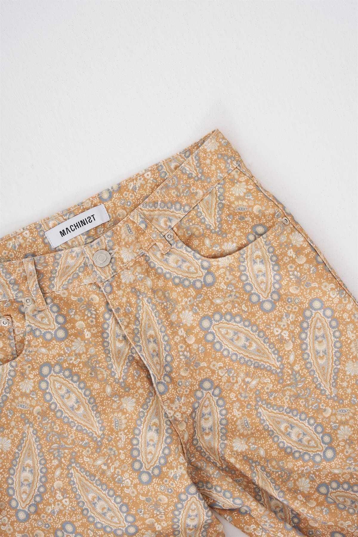 صحرا شلوار جین چاپ شده