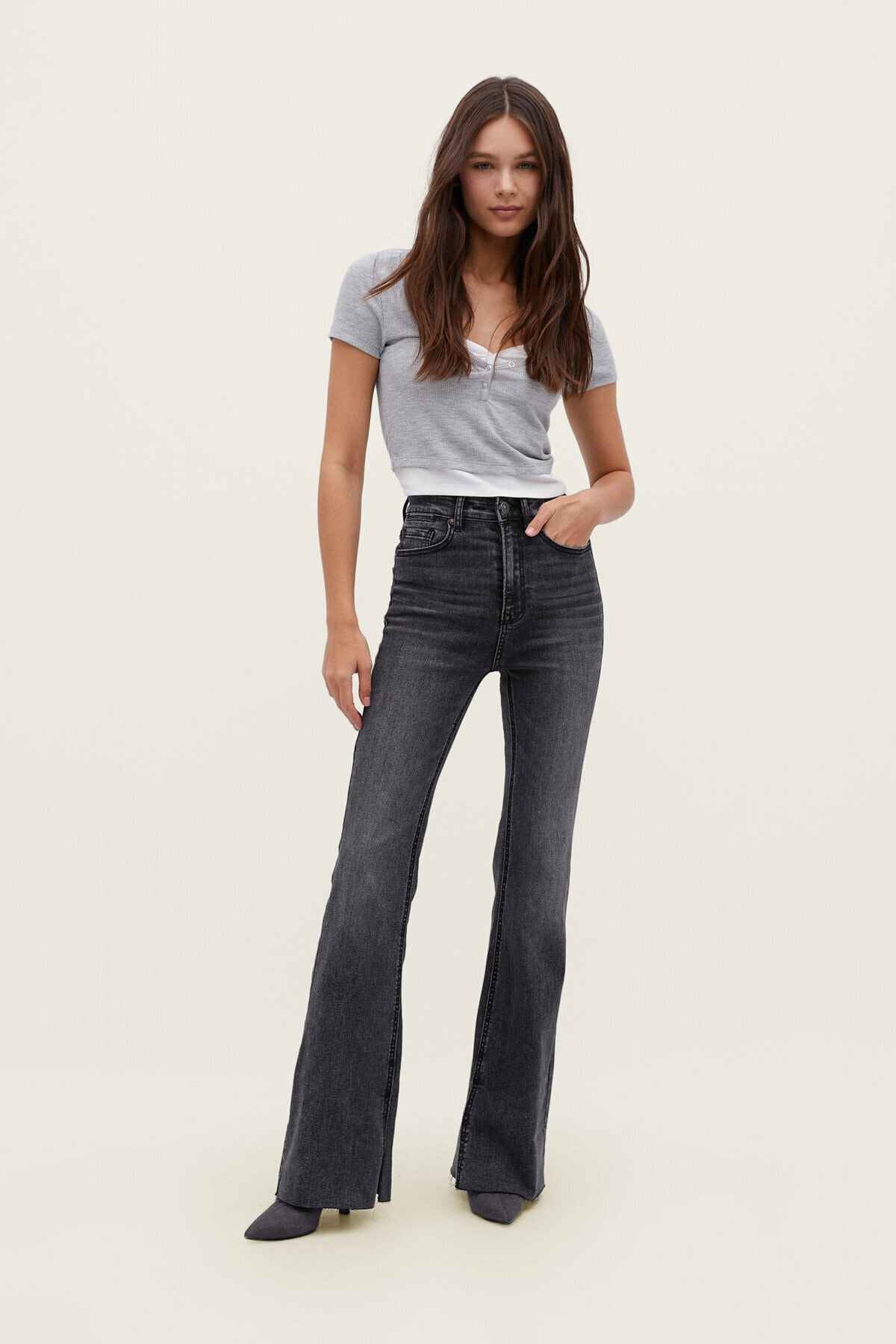 شلوار جین باریک باریک