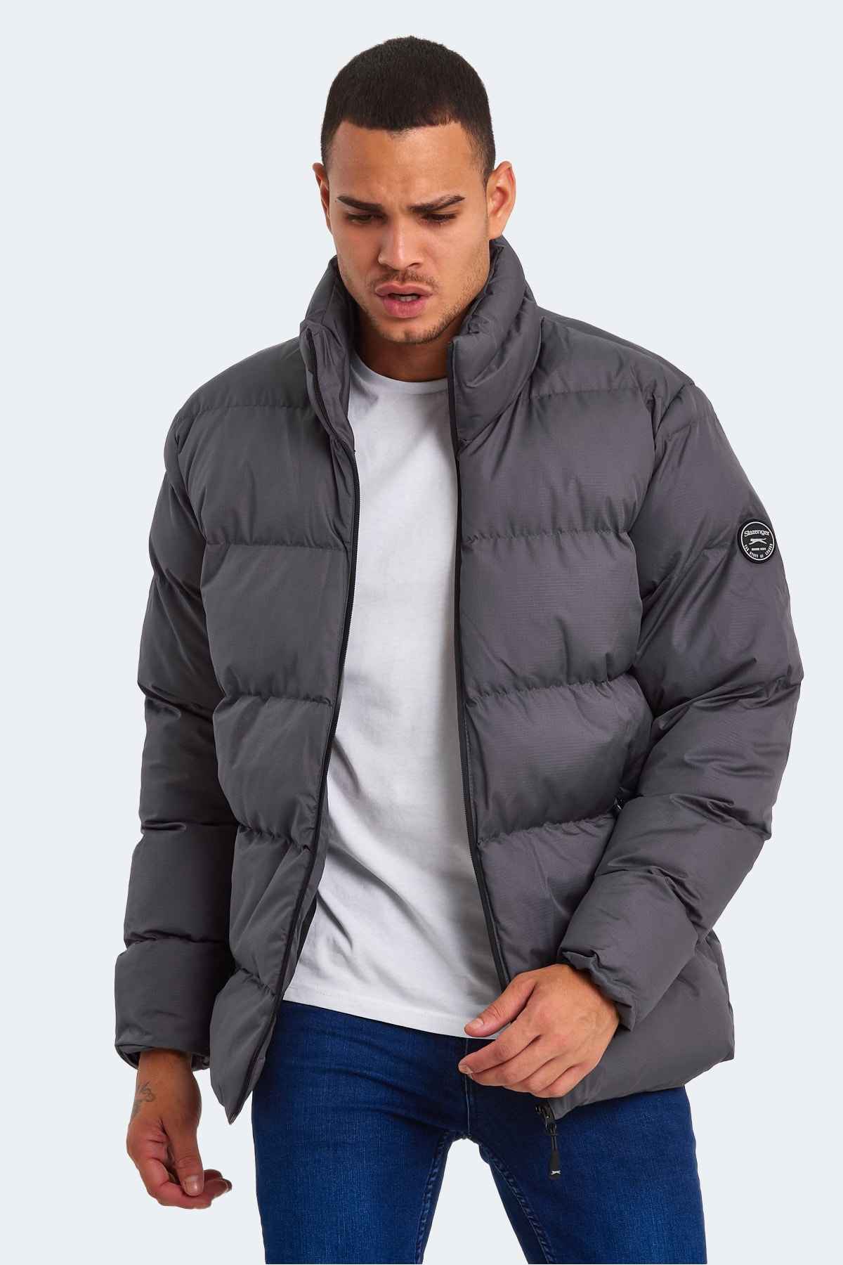 کت خاکستری مردانه HAMA