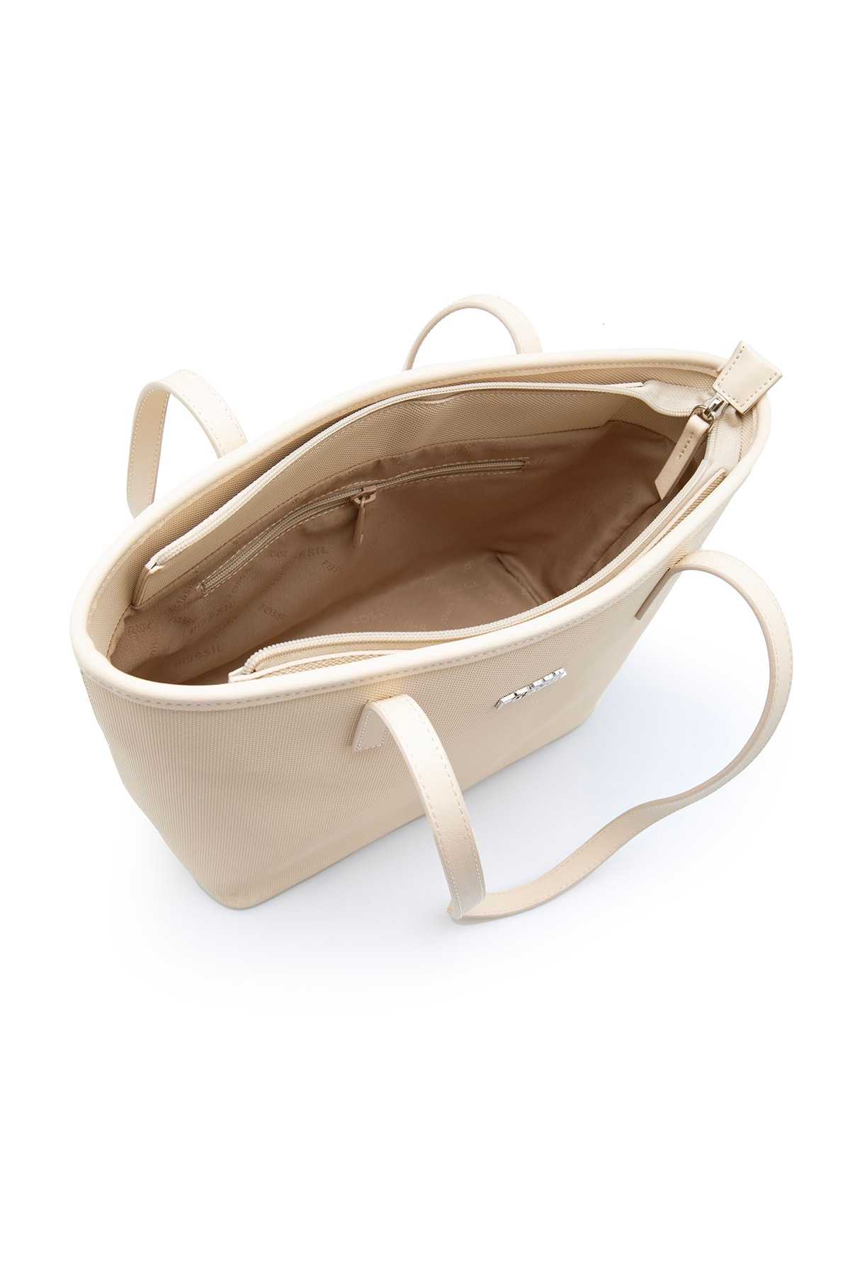 کیف شانه زنانه بژ