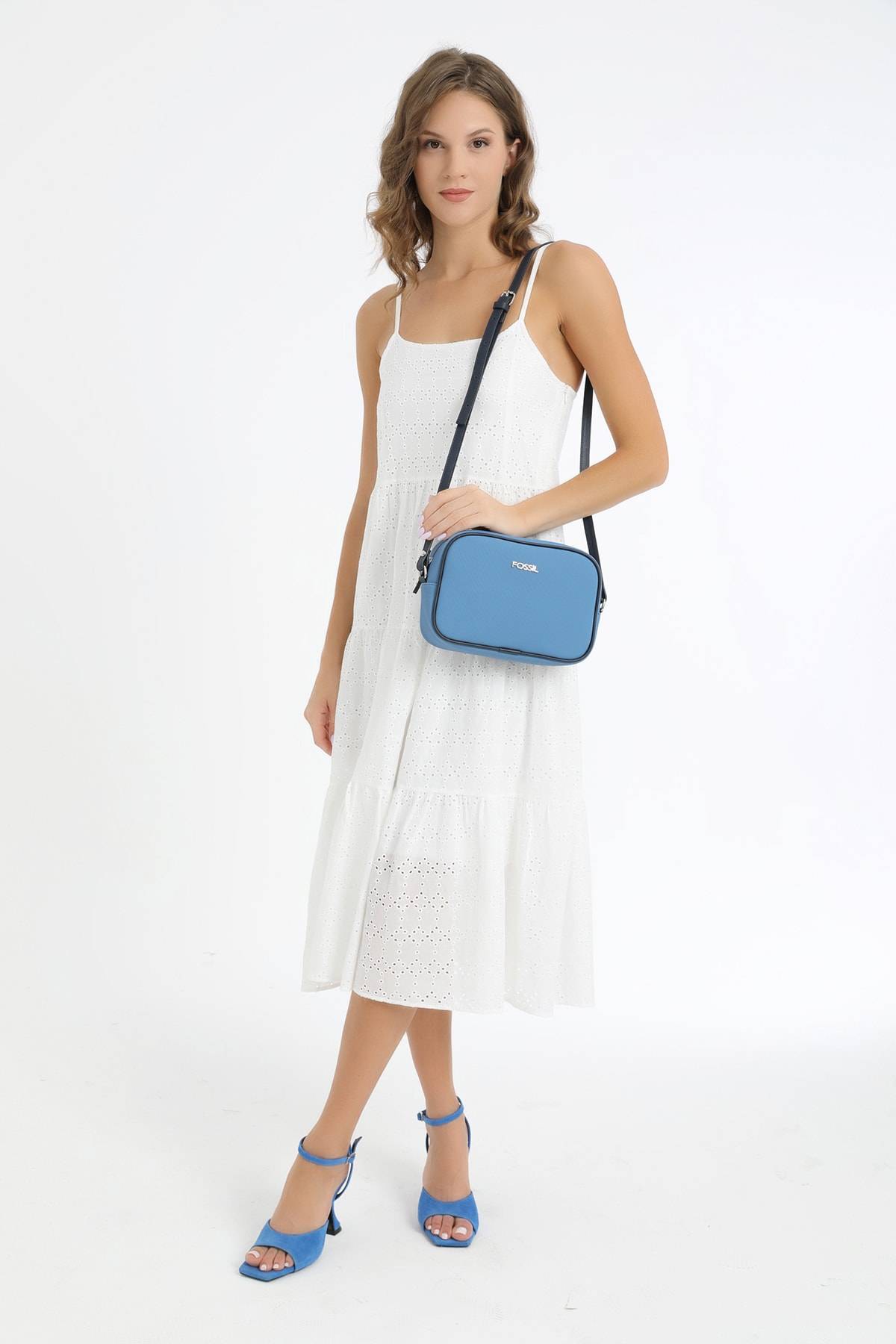 کیف شانه زنانه آبی