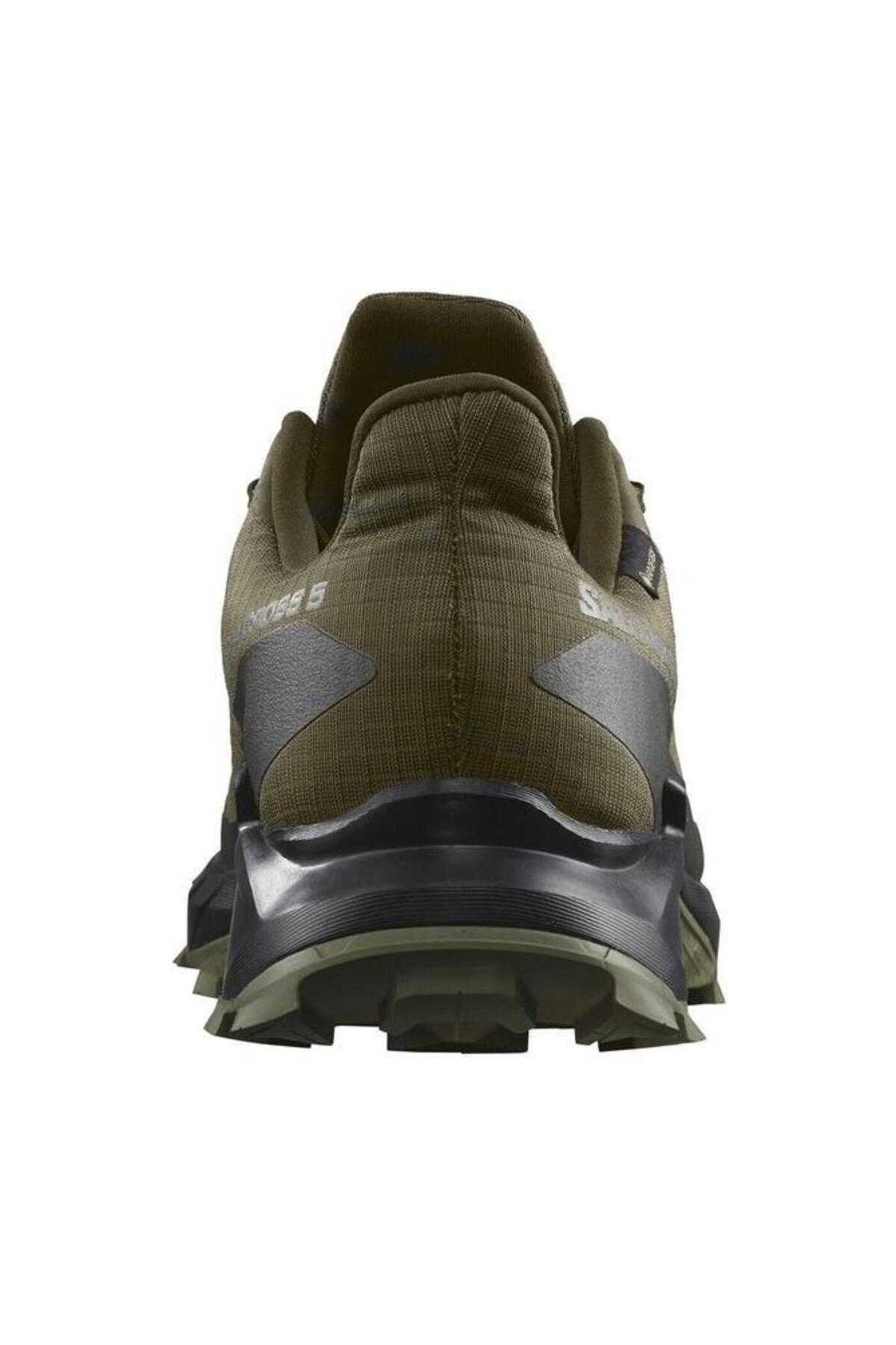 کفش مردانه Alphacross 5 Gore-Tex KHAKI