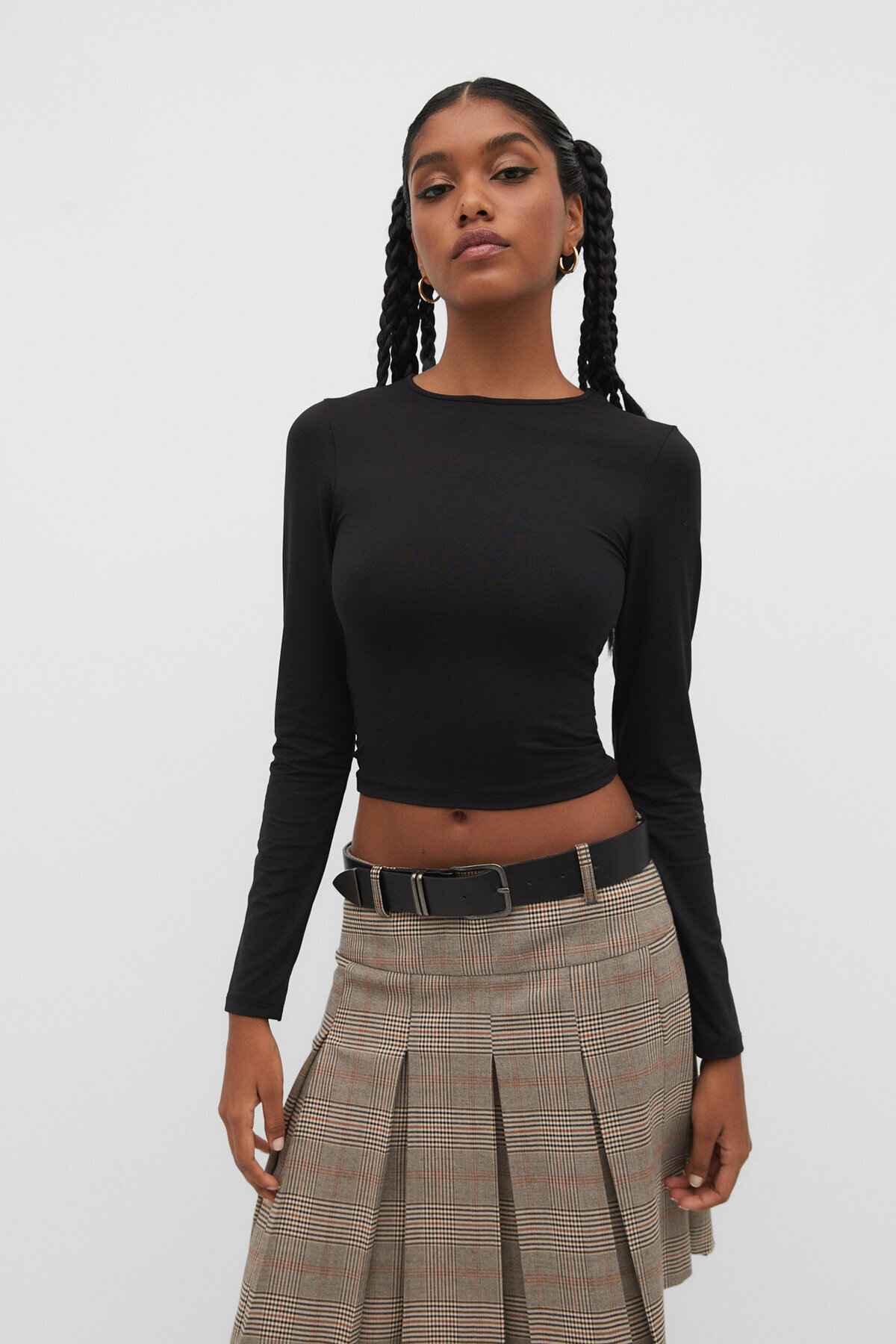 تیشرت پلی آمید آستین بلند