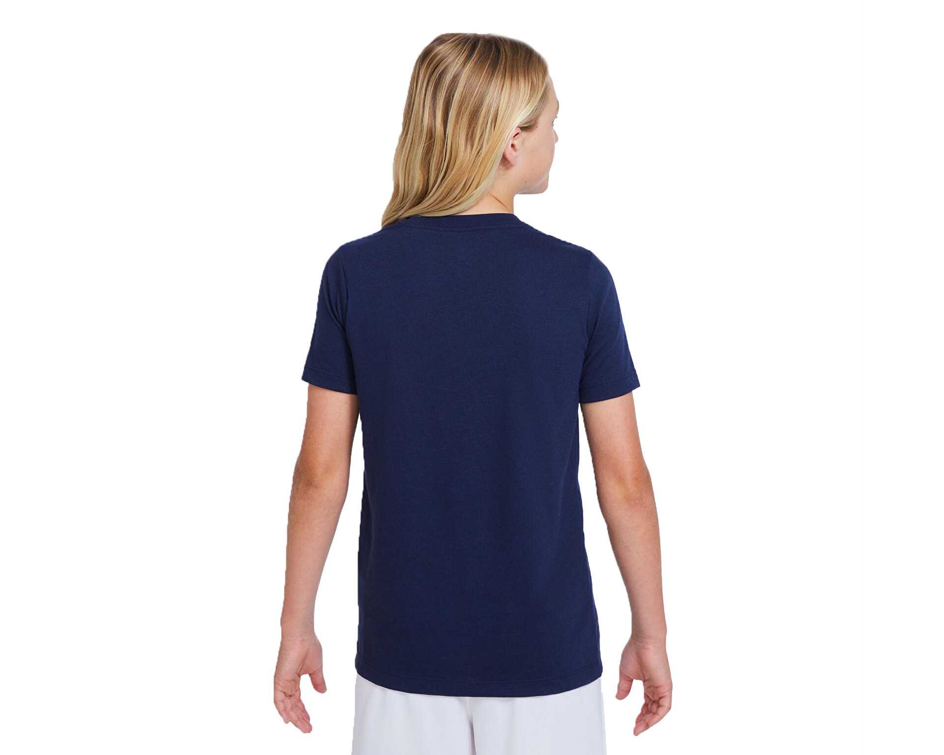 تیشرت تمرینی فوتبال کودکان Y Nk Df Park20 Ss Tee Hbr