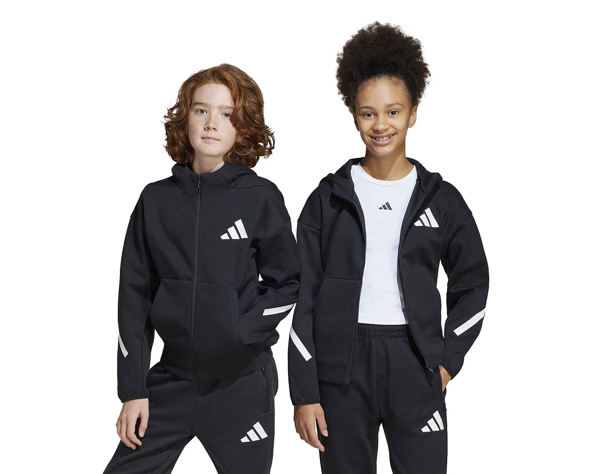 کاپشن راحتی بچه گانه Adidas J Z.N.E.Fz