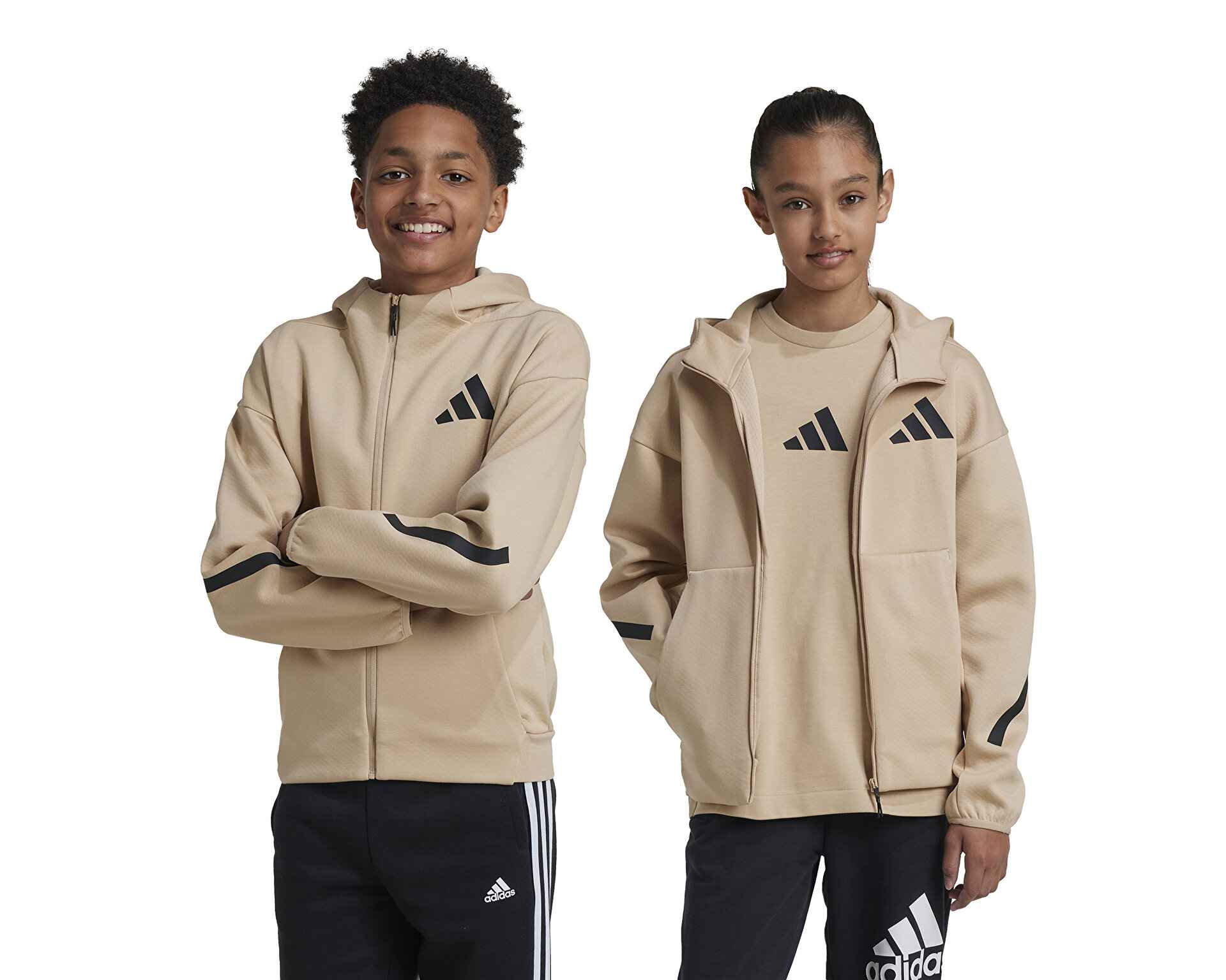 کاپشن راحتی بچه گانه Adidas J Z.N.E.Fz