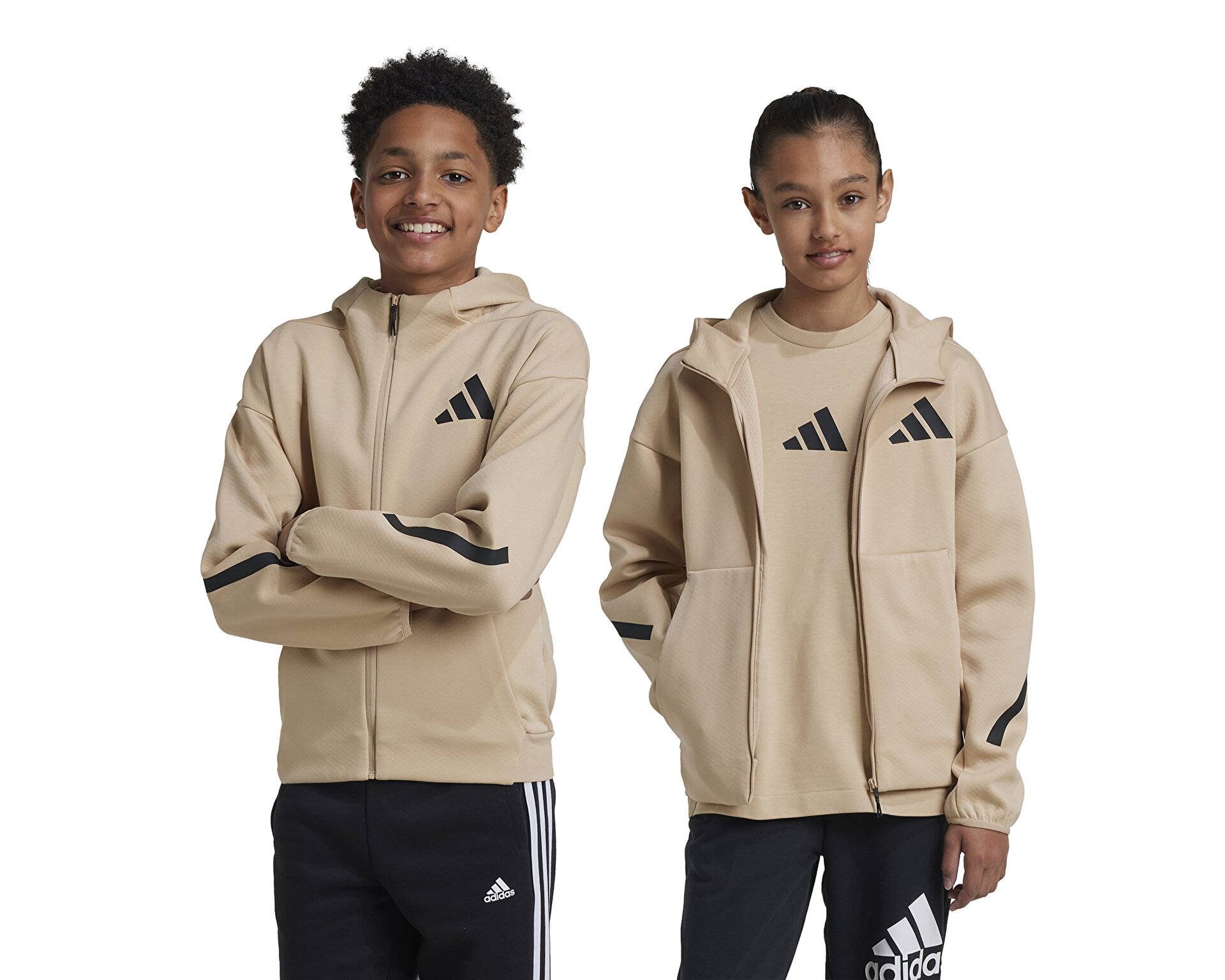 کاپشن راحتی بچه گانه Adidas J Z.N.E.Fz