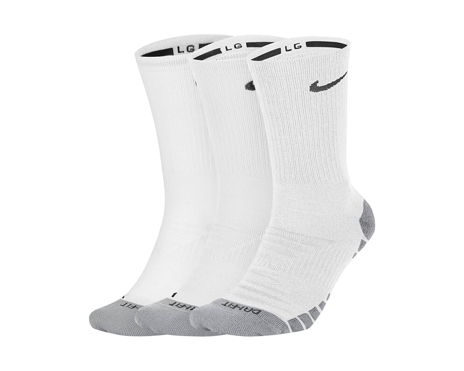 جوراب U Nk Dry Cush Crew 3Pr